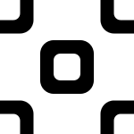Exit Focus Round 851 SVG Icon